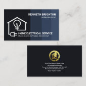 Creative Blue Layers Home Electric Circuit Wining Visitekaartje (Voorkant / Achterkant)