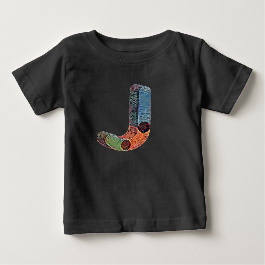 Creative Bold Letter J Initiaal Monogram (Voorkant)
