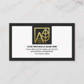 Creative Border Lijst Gold Landscape Handyman Visitekaartje (Achterkant)