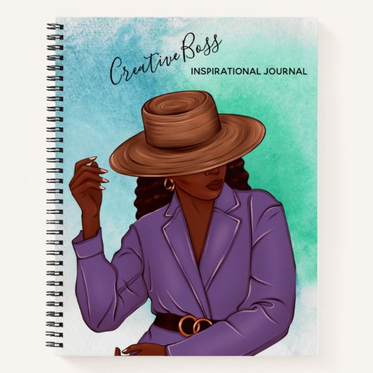 Creative Boss Inspirerend Journal Notitieboek (Voorkant)