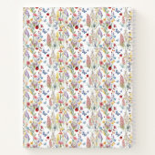 Creative Brain Dump Mindset Organizer Floral sage  Notitieboek (Achterkant)