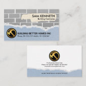 Creative Brick Masonry Works Construction Builder Visitekaartje (Voorkant / Achterkant)