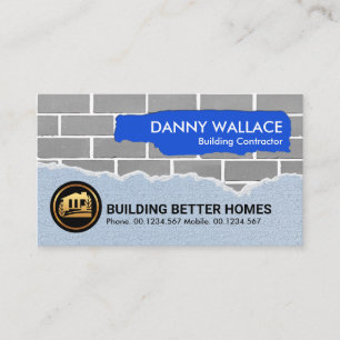 Creative Brick Masonry Works Construction Handyman Visitekaartje