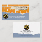 Creative Brick Plastering Works-constructie Visitekaartje (Voorkant / Achterkant)