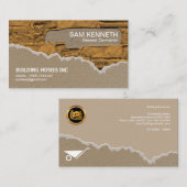 Creative Brickwork Plastering Construction Manager Visitekaartje (Voorkant / Achterkant)