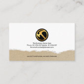 Creative Brickwork Plastering Renovation Works Visitekaartje (Achterkant)