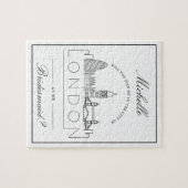 Creative Bridal Party-verzoek | Doe mee in Londen! Legpuzzel (Horizontaal)