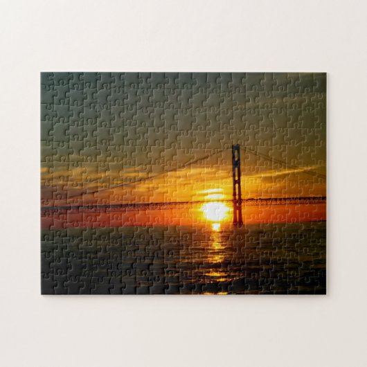 Creative bridge sky water photopuzzel puzzel (Horizontaal)