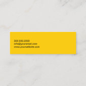 Creative Bubble Professional Mini Mini Visitekaartje (Achterkant)