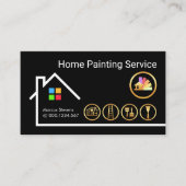 Creative Building Frame Painter Handyman Visitekaartje (Voorkant)