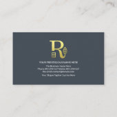 Creative Building Home Landscape Realtor Visitekaartje (Achterkant)