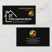 Creative Building Lijst Handyman Roofing Visitekaartje (Voorkant / Achterkant)