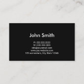 Creative Burning Fire Typography Catering Visitekaartje (Achterkant)