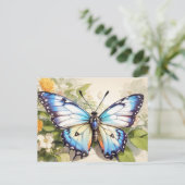 Creative Butterfly Illustratie Briefkaart (Staand voorkant)