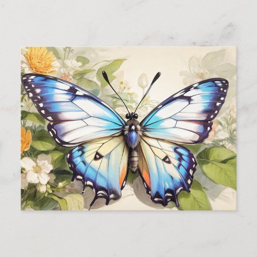 Creative Butterfly Illustratie Briefkaart (Voorkant)