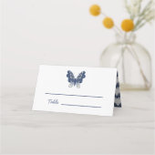 Creative Butterfly Wedding Plaatskaartje (Voorkant)