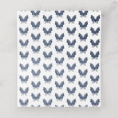 Creative Butterfly Wedding Plaatskaartje (Binnenkant ongevouwen)