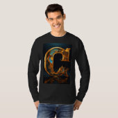 "Creative C: Stijlvol T-shirt voor letterontwerp!" (Voorkant volledig)
