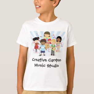Creative Canton Music Studio Kinder T-shirt