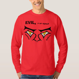 Creative Cartoon Eyes Kijk in je soep T-shirt