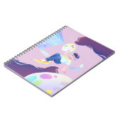 Creative Cartoon Notitieboek - Pastel kleuren (Linkerzijde)