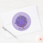 Creative Cat Mandala Sticker (Envelop)