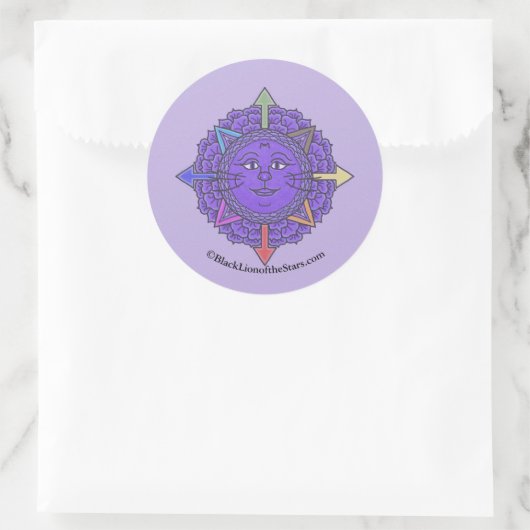 Creative Cat Mandala Sticker (Tas)