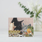 Creative Cats-Briefkaart Briefkaart (Staand voorkant)