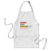 Creative Chef buitengewoon | Moderne keuken Standaard Schort (Voorkant)