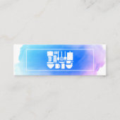 Creative Chef | Waterverf keukengerei Mini Visitekaartje (Voorkant)