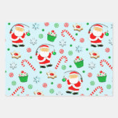 Creative Christmas Gevist cadeau Inpakpapier Vel (Voorkant)