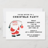 Creative Christmas Holiday Party Uitnodiging (Voorkant)