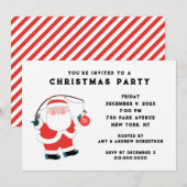 Creative Christmas Holiday Party Uitnodiging (Voorkant / Achterkant)
