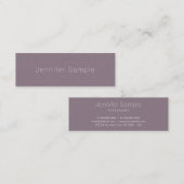 Creative Clean Design Modern Luxury Professional Mini Visitekaartje (Voorkant / Achterkant)