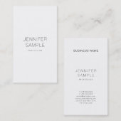 Creative Clean Design Professional, gewoon modern Visitekaartje (Voorkant / Achterkant)