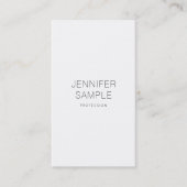 Creative Clean Design Professional, gewoon modern Visitekaartje (Voorkant)