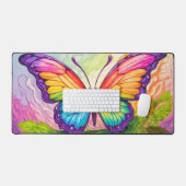 Creative Colorful Butterfly Illustration Bureaumat (Keyboard & Muis)