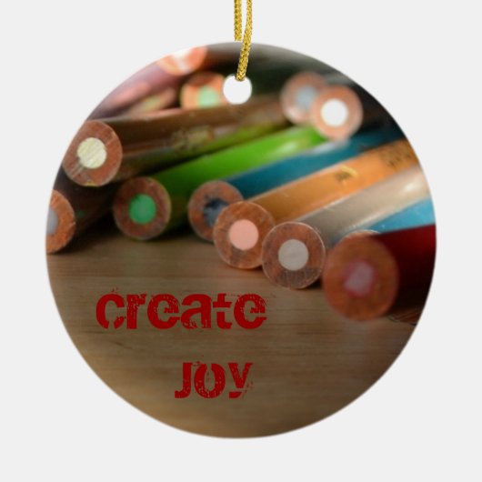 Creative Colors Creëer Joy Ornament (Voorkant)
