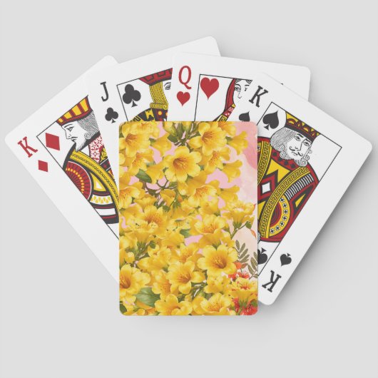 CREATIVE COLOUR PLAYING ART FOR GIFT  POKERKAARTEN (Achterkant)