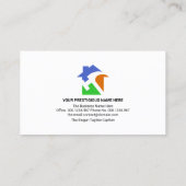 Creative Construction Handyman Tools Home Repair Visitekaartje (Achterkant)