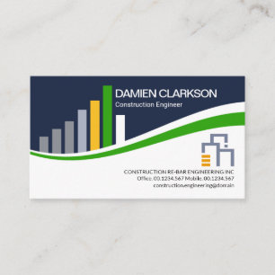 Creative Construction Rebar Civil Engineering Visitekaartje