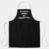 Creative Cooks zijn zelden tidy Black Schort (Voorkant)