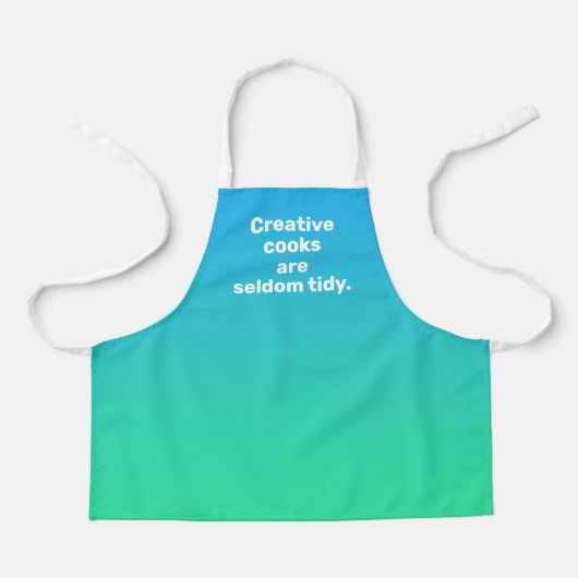 Creative Cooks zijn zelden tidy Kind Schort (Voorkant)