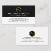 Creative Create Your Name Monogram Visitekaartje (Voorkant / Achterkant)