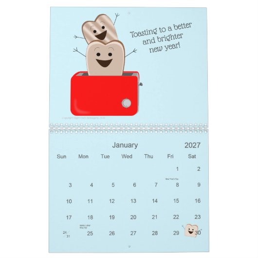 Creative Critters 12 maanden Kalender (Jan 2027)