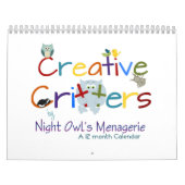Creative Critters 12 maanden Kalender (Hoes)