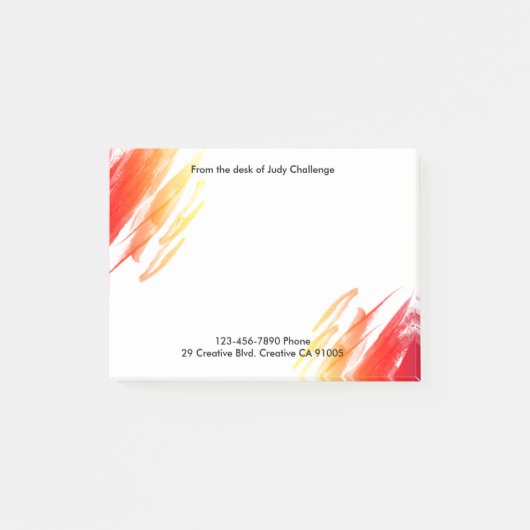 Creative Custom Sticky Note Pades (Voorkant)