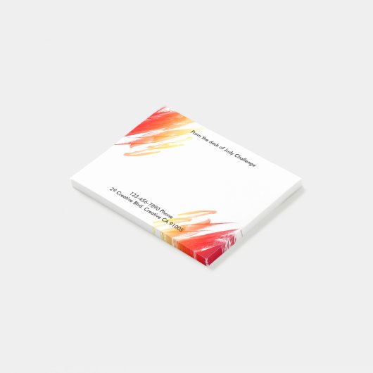 Creative Custom Sticky Note Pades (Schuin)