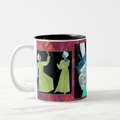 Creative Dance-Mok Tweekleurige Koffiemok (Links)