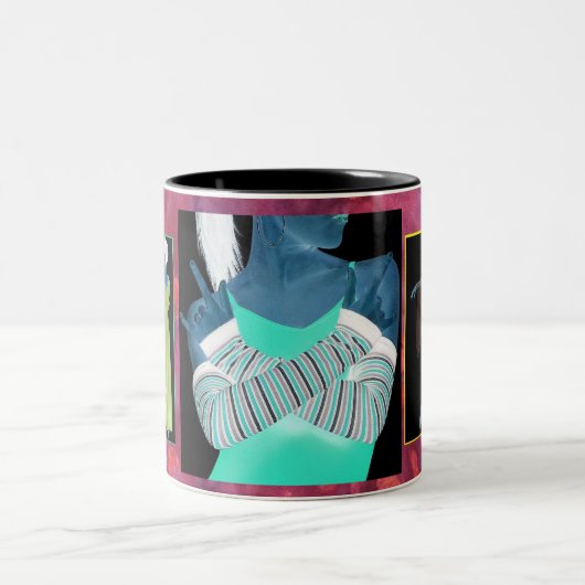 Creative Dance-Mok Tweekleurige Koffiemok (Center)